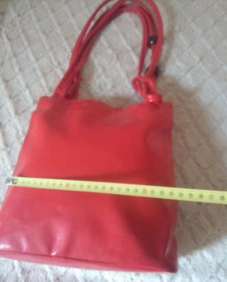 Bolso rojo mujer