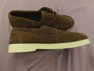 Zapatos náuticos piel Nuevo hombre talla 41