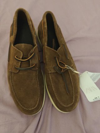 Zapatos náuticos piel Nuevo hombre talla 41