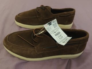 Zapatos náuticos piel Nuevo hombre talla 41
