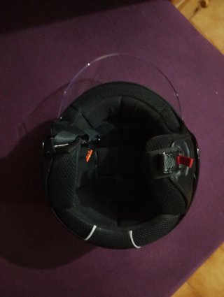 Casco SKA-P Negro/Plateado