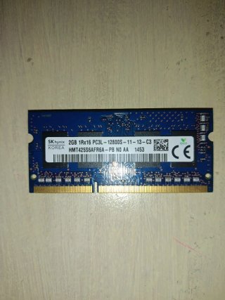 Memoria RAM SK Hynix SO-DIMM 2GB DDR3 (Portátil)