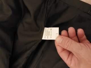 Chaqueta cuero mujer negra