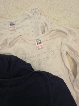 5 Bodies Manga Larga Bebé 6-9 Meses