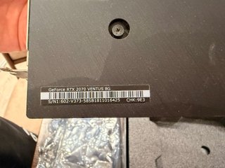 MSI GeForce RTX 2070 8GB GDDR6