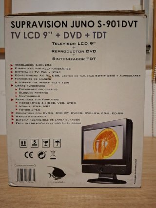 Televisor Supratech Negro