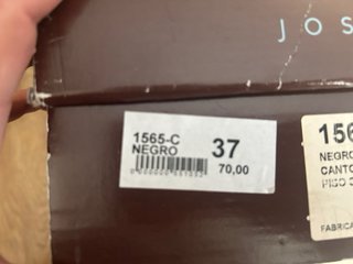 Botines Jose Saenz Negros
