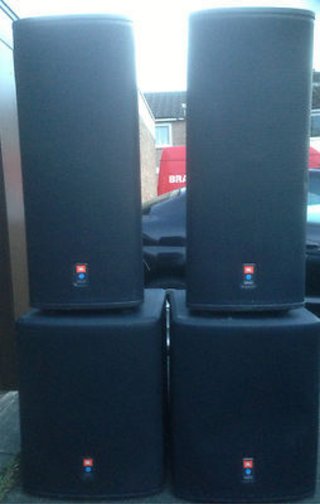 Subwoofers JBL PRX 518a (2 unidades)