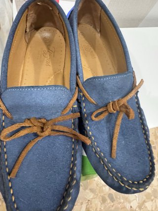 Náuticos niño azul marino talla 35