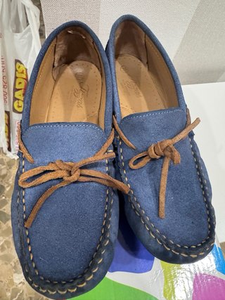 Náuticos niño azul marino talla 35