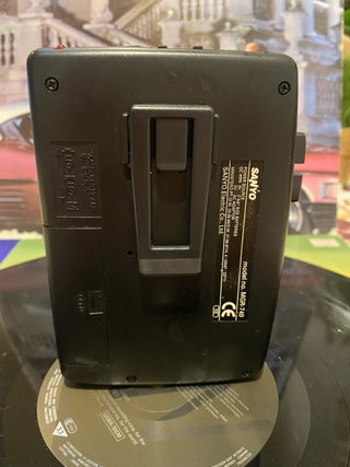 Walkman Sanyo BassXpander Negro