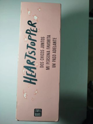 boxset de 3 volúmenes de heartstopper