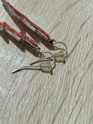 Pendientes Rayo Rosa Brillante Claire's
