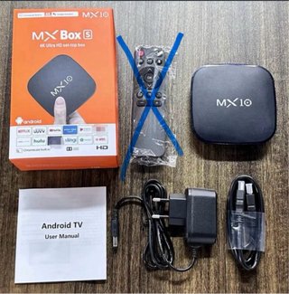 MX10 Box S 4K Android TV Box