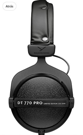 Auriculares Beyerdynamic DT 770 PRO 80 Ohm