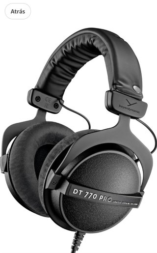 Auriculares Beyerdynamic DT 770 PRO 80 Ohm