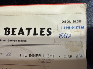 Vinilo Beatles doble referencia Lady Madonna