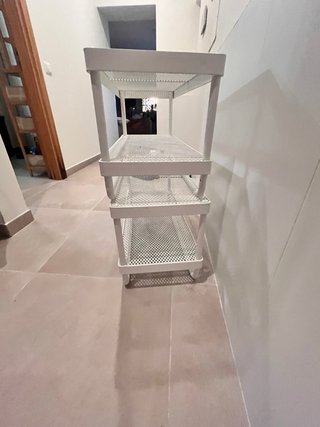 2 Cabides / sapateira MACKAPAR em metal do ikea