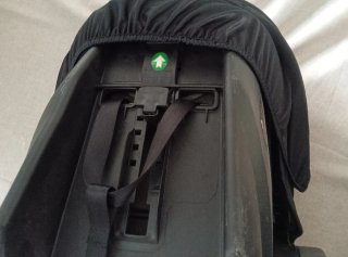 Silla de bebé Bébécar negra