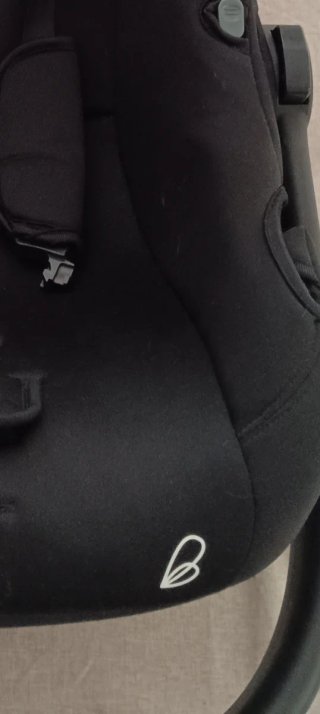 Silla de bebé Bébécar negra
