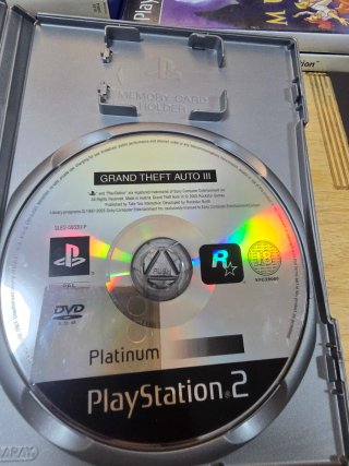 GTA III Platinum PS2 PAL