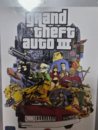 GTA III Platinum PS2 PAL