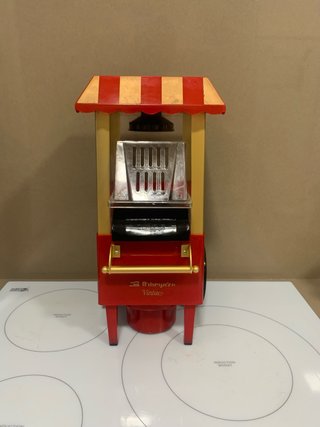 Máquina de Palomitas Vintage Roja