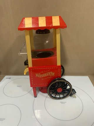Máquina de Palomitas Vintage Roja