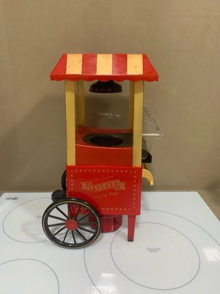 Máquina de Palomitas Vintage Roja
