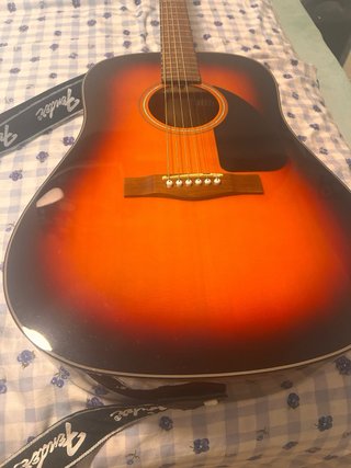 Guitarra Acústica Fender CD-60 Sunburst