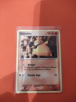 Carta Pokémon Makuhita ( ex ruby sapphire)