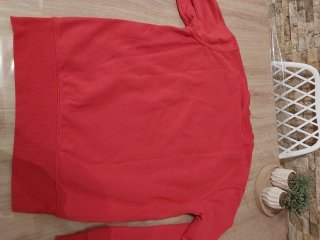 Sudadera Roja Talla S
