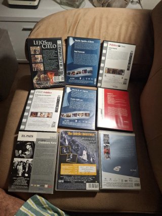 9 DVDs Nuevos Variados