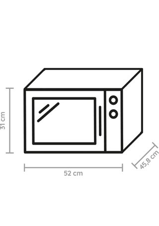 Horno Microondas Bauknecht MW 49 BL