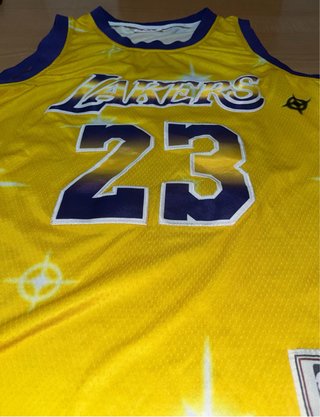 Camiseta Lakers LeBron James #23 M&N