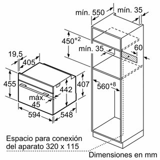 Horno compacto alta gama siemens