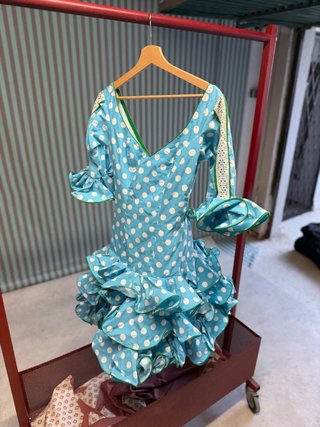 Vestido Flamenca mujer corto