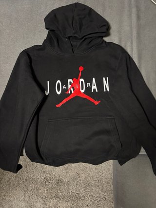 Sudadera Jordan Negra con Logo Jumpman