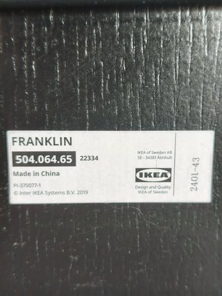 Taburetes Altos Ikea Madera y Metal