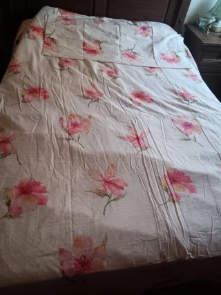 Nordico Cama 90cm Flores Rosas