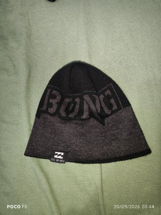 Gorro Billabong Negro y Gris