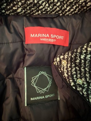 Giacca piumino Marina  rinaldi taglia 25