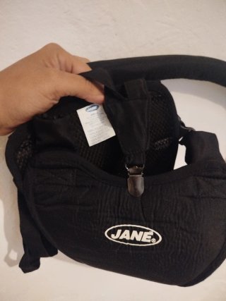 Mochila Porta Bebés Jane Negra