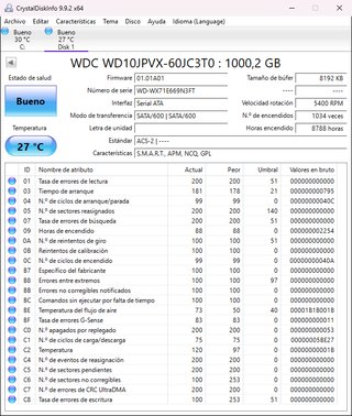 2 Discos Duros WD 1TB WD10JPVX