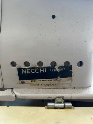 Macchina da Cucire Necchi Type 503