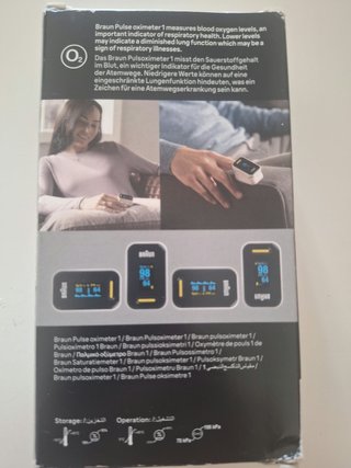 Pulsioxímetro Braun Pulse Oximeter 1