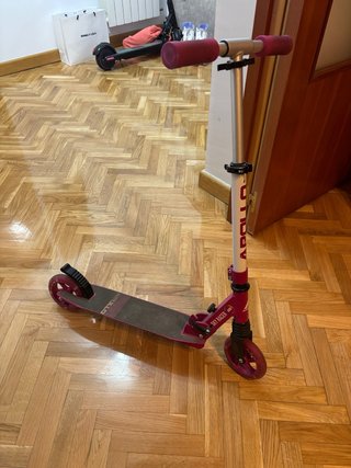 Patinete Apollo Sky Racer rosa