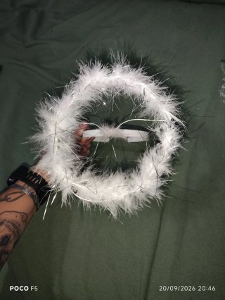 Diadema Halo Ángel Disfraz