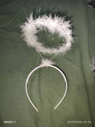 Diadema Halo Ángel Disfraz