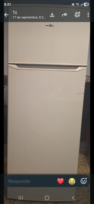 Frigorífico blanco